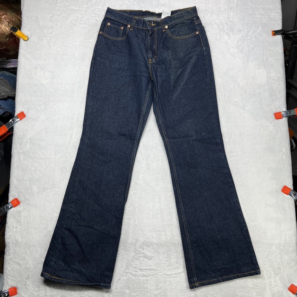 Jordache Bootcut Jeans Women's 11/12 Blue Denim Slim Classic Zip Fly - 29X32 NWT